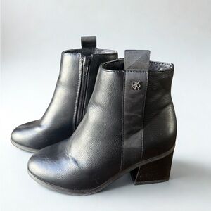 DKNY Black Kids Ankle Boots
